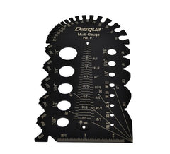 Dasqua Imperial Multi-Function Thread Pitch Gauge