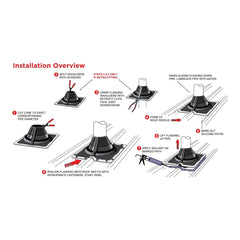 Aquaseal Roof Pipe Seal Aquaseal Aquadapt #2 Roof Pipe Flashing Black 10-70mm
