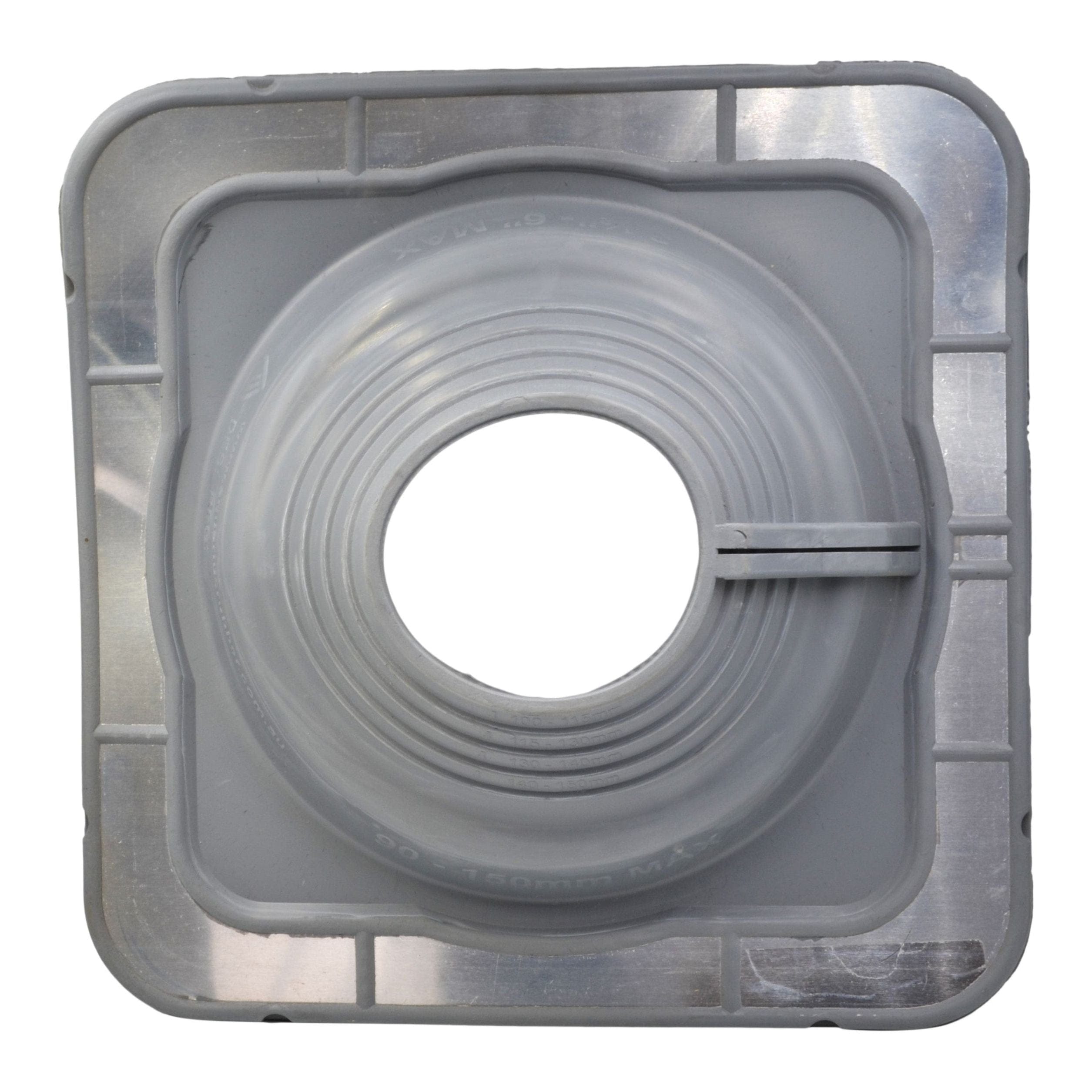 Aquaseal Roof Pipe Seal Aquaseal FlashRite #4 Metal Roof Pipe Flashing Grey 90-150mm