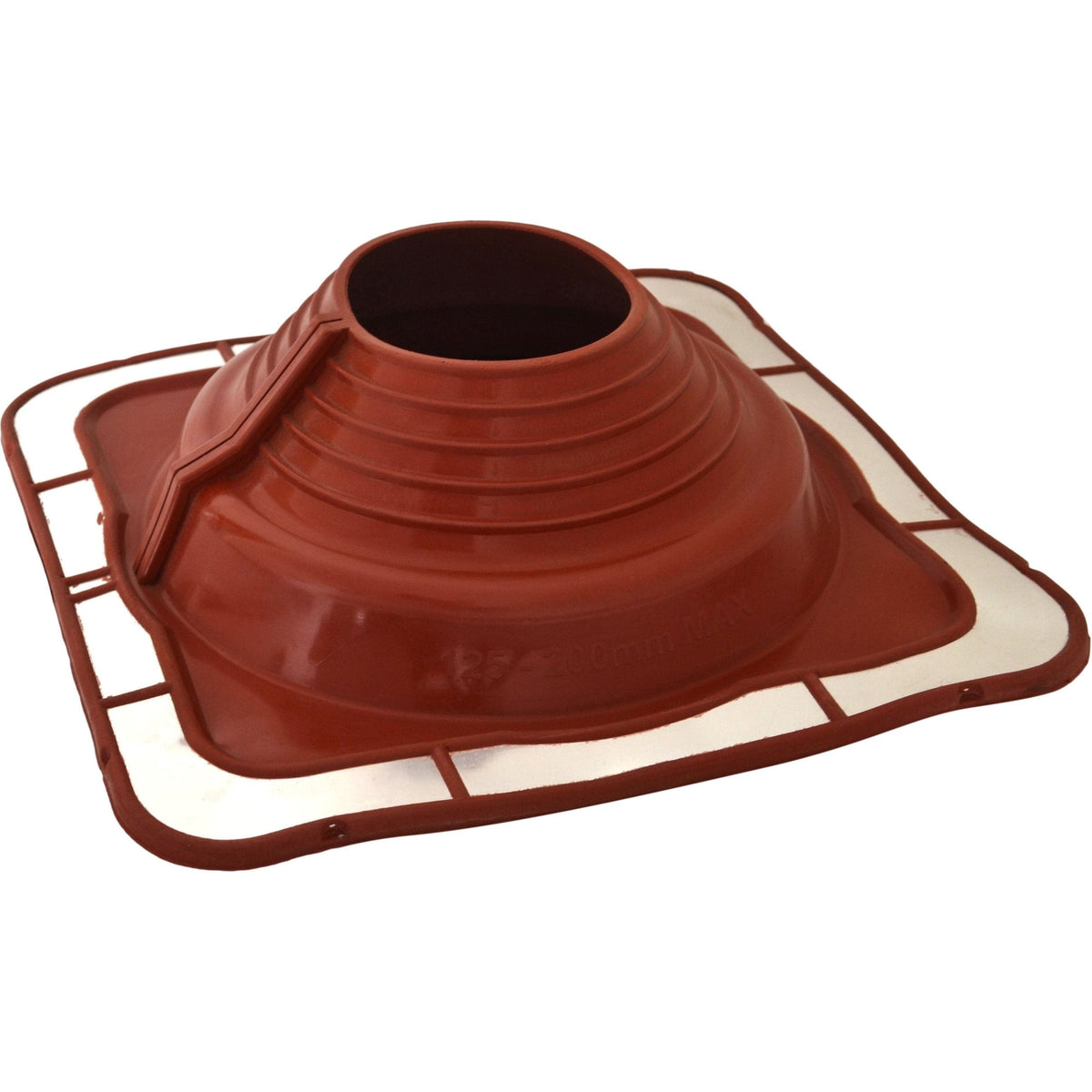 Aquaseal Roof Pipe Seal Aquaseal FlashRite #5 Metal Roof Pipe Flashing Red 125-200mm