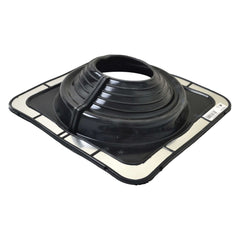 Aquaseal Roof Pipe Seal Aquaseal FlashRite #6 Metal Roof Pipe Flashing Black 150-230mm