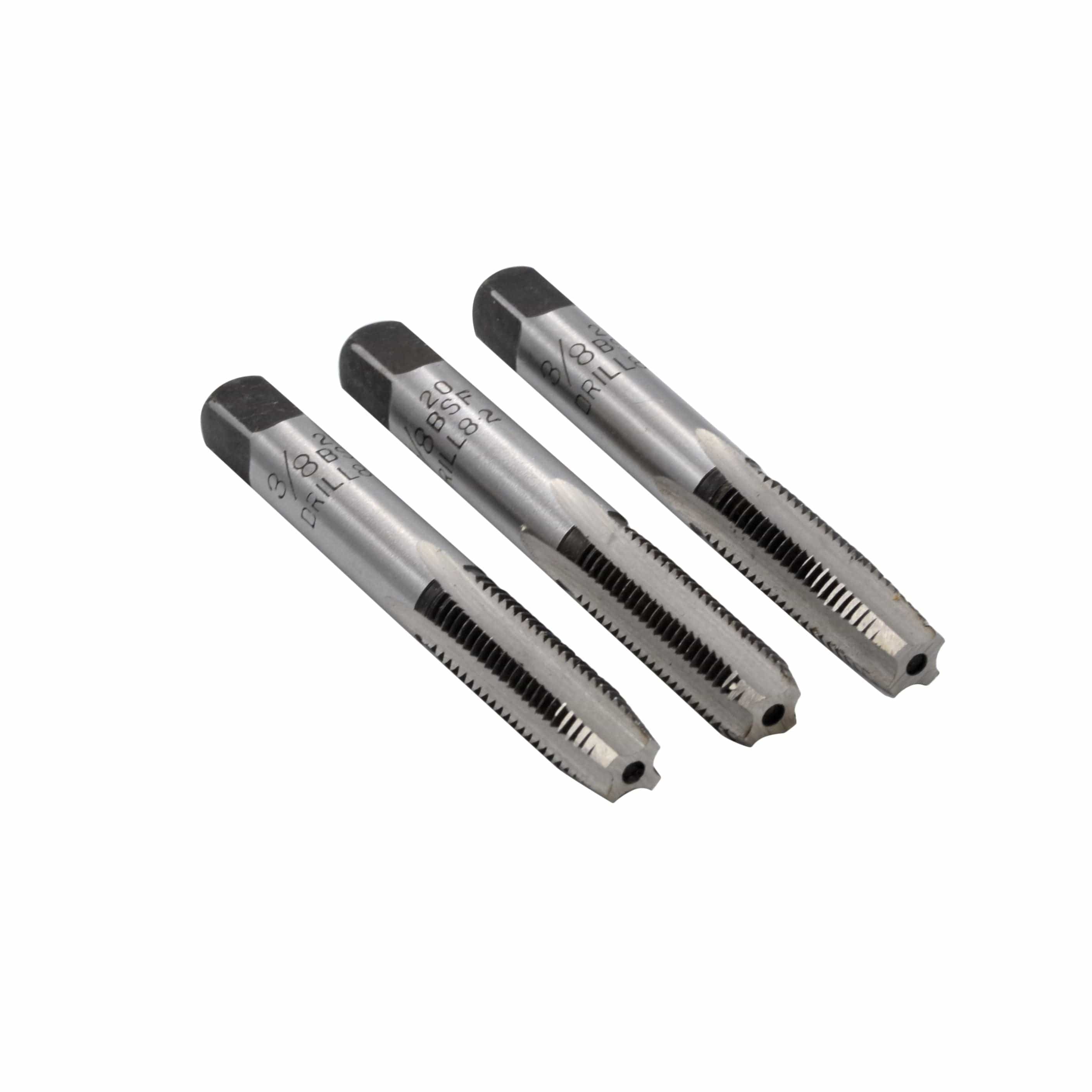 Three-Stage RH Imperial HSS Tap 3/8-20 BSF Fine Thread | Assorts