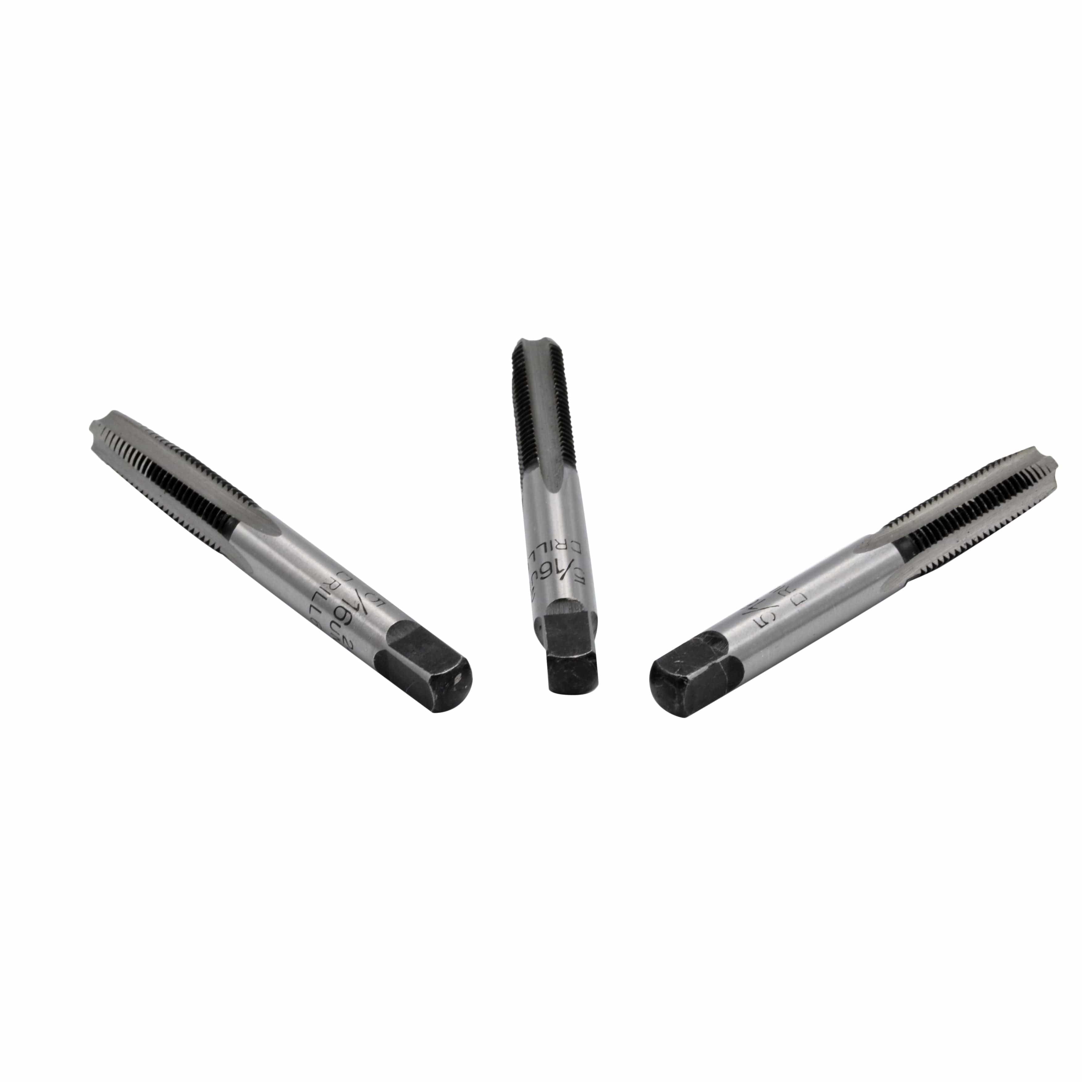 Assorts Thread Repair Three Stage Right Hand Imperial HSS Tap 5/16-24 Fine Thread