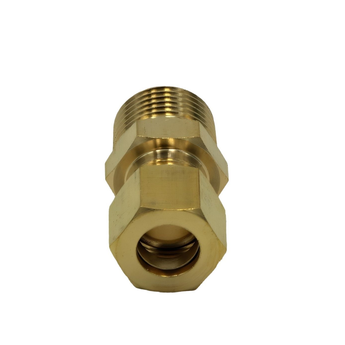 Brass Compression Male Female Connector (T3/8xM3/8)
