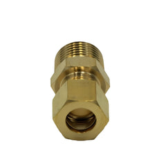 Brass Compression Male Female Connector (T3/8xM3/8)