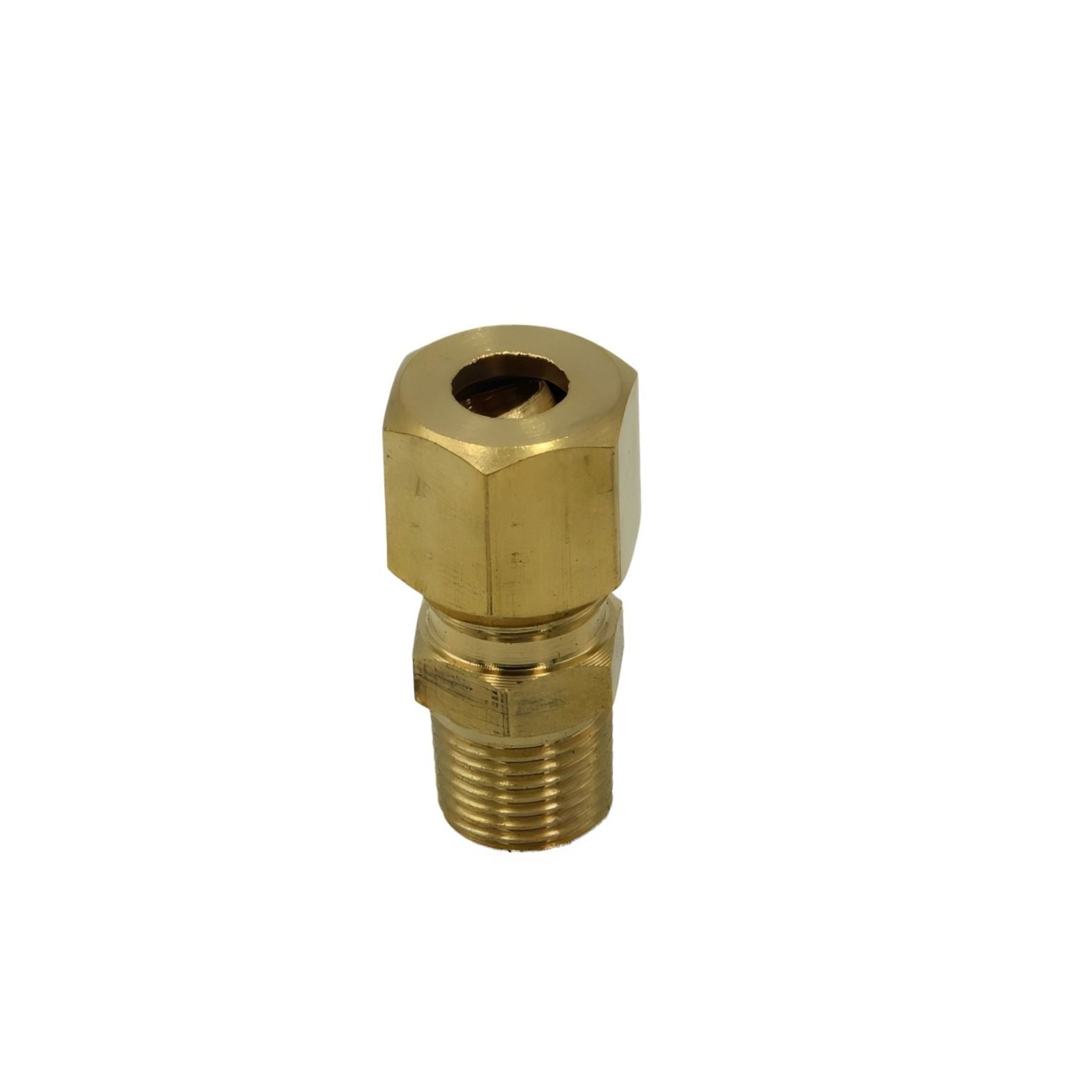 Brass Compression Male Female Connector (T1/4xM1/8)