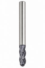 Fullerton 5.0mm 4 Flute TiAlN Coated Carbide Ball Nose Endmill - 3200 Series