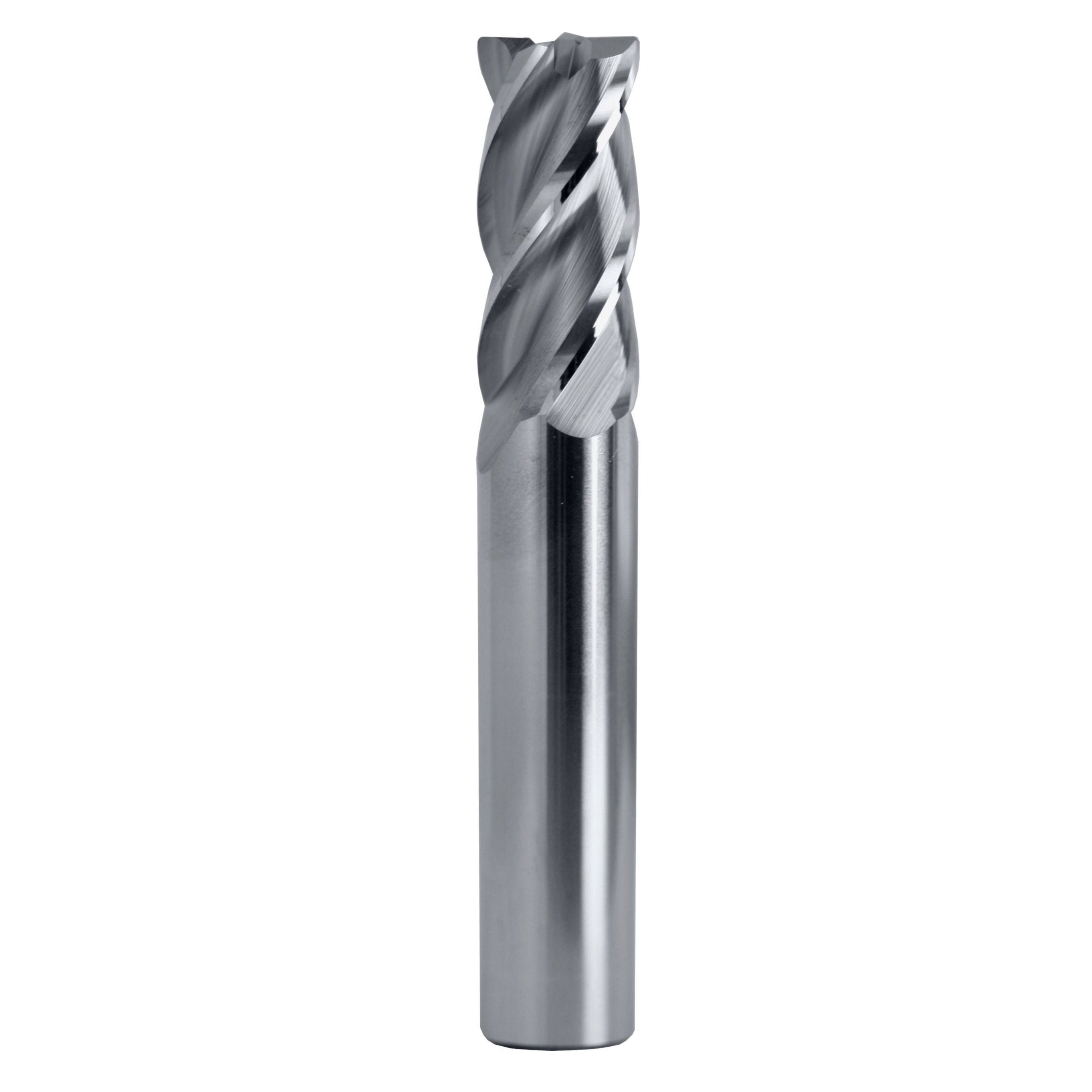 Twin Eagle's Best Carbide 12mm 4 Flute Nano Coated Short Series Corner Radius End Mill – 12mm Shank