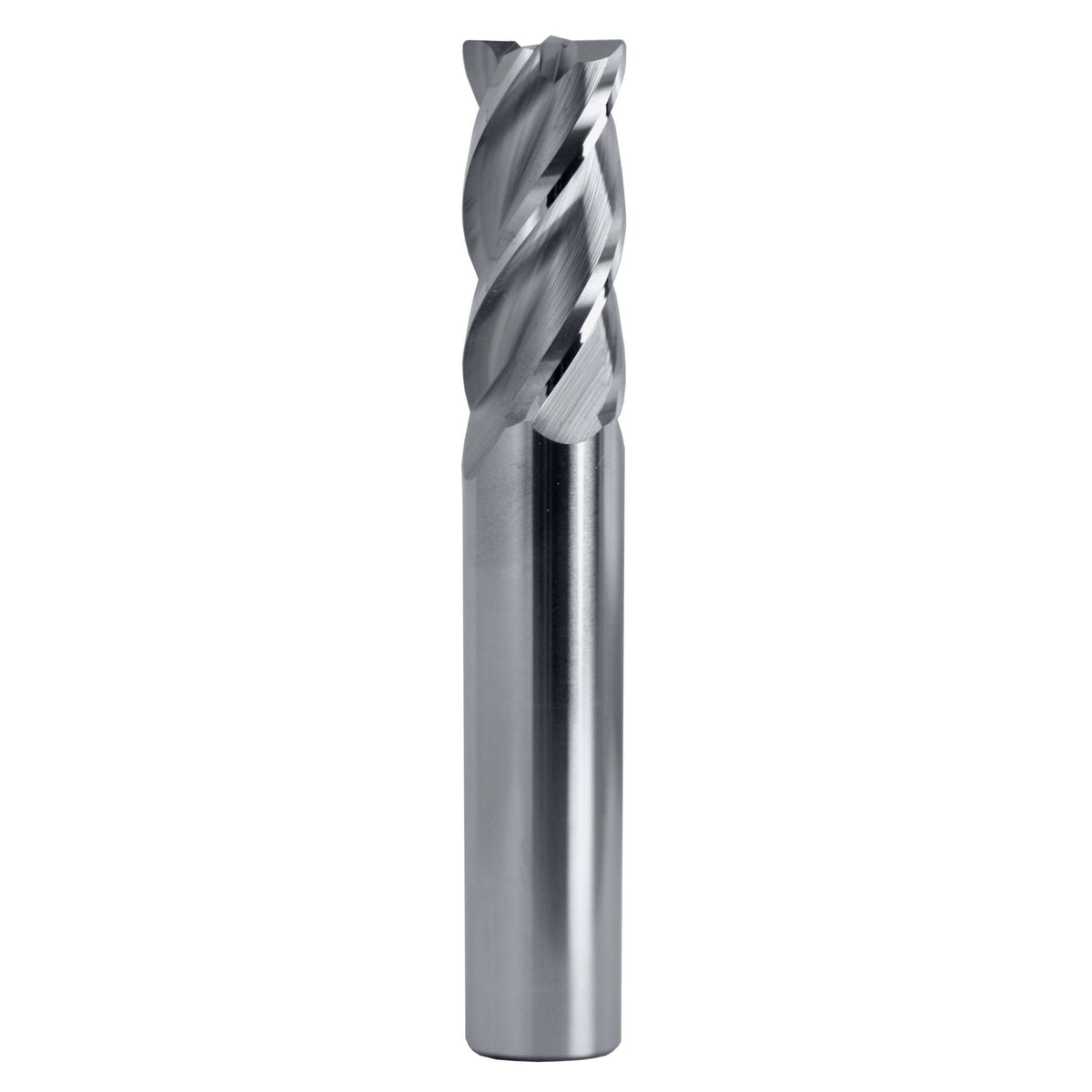 Twin Eagle's Best Carbide 8mm 4 Flute Nano Coated Short Series Corner Radius End Mill – 8mm Shank, 0.5mm Radius