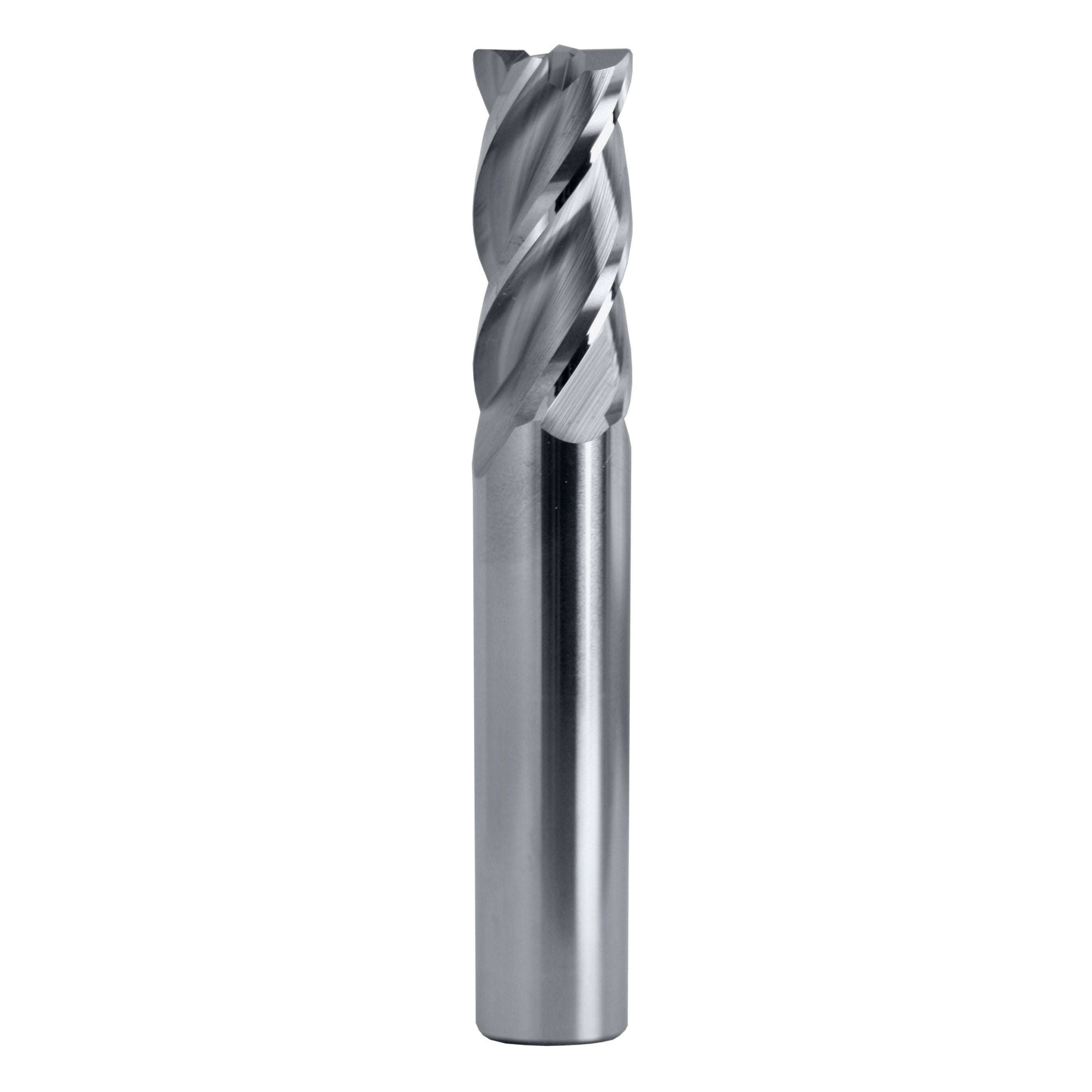Twin Eagle's Best Carbide 8mm 4 Flute Nano Coated Short Series Corner Radius End Mill – 8mm Shank