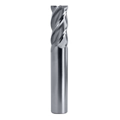 Twin Eagle's Best Carbide 5mm 4 Flute Nano Coated Short Series Corner Radius End Mill – 6mm Shank