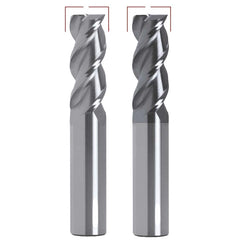 Best Carbide 5/16" 4 Flute Short Series Square End Mill – 5/16" Shank - Twin Eagle Imports