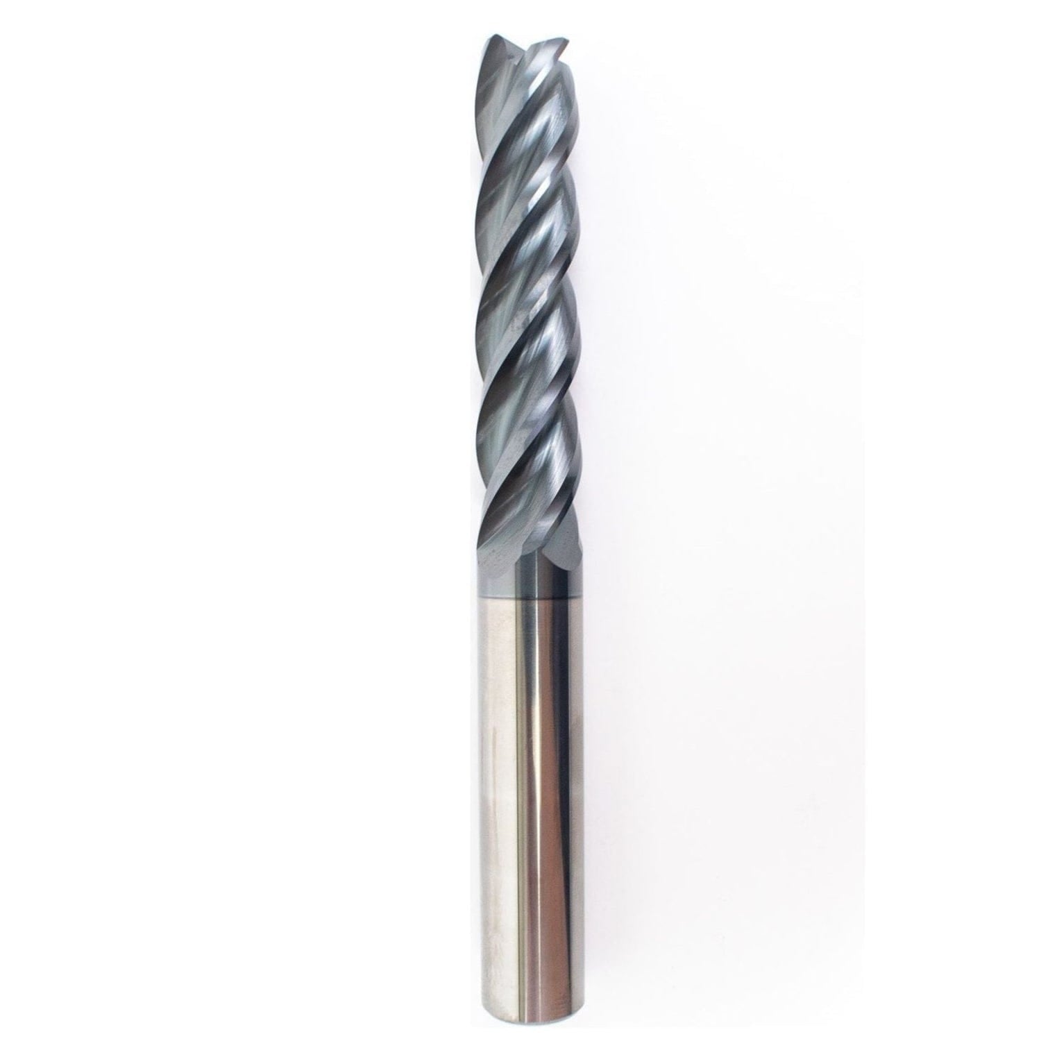 Best Carbide 7/16" Variable Helix End Mill 4 Flute Nano Coated – 0.030" Radius - Twin Eagle Imports