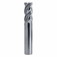 BEST CARBIDE Carbide Endmill Best Carbide 10mm 4 Flute Nano Coated Short Series Corner Radius End Mill – 10mm Shank, 0.5mm Radius