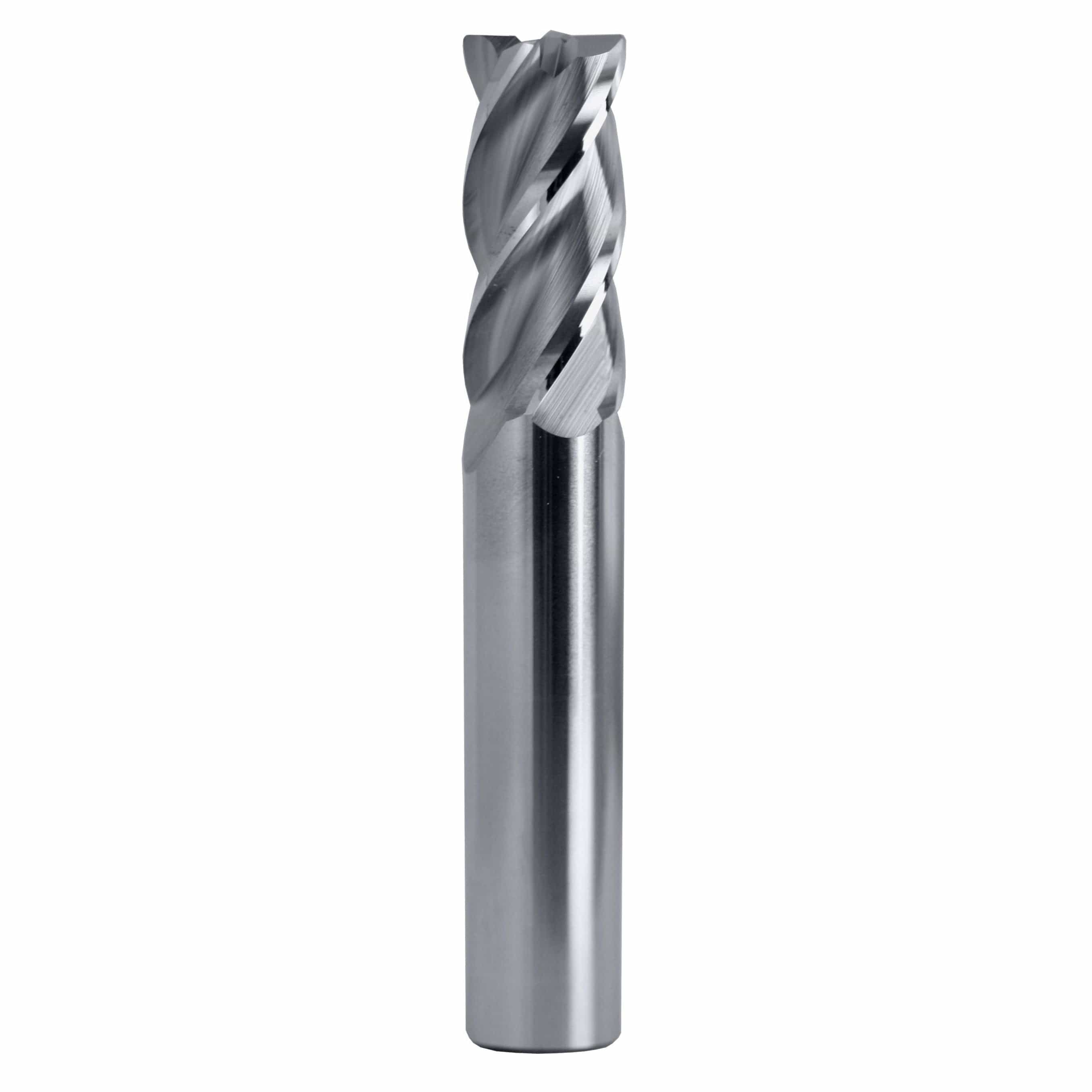 BEST CARBIDE Carbide Endmill Best Carbide 10mm 4 Flute Nano Coated Short Series Corner Radius End Mill – 10mm Shank, 1mm Radius