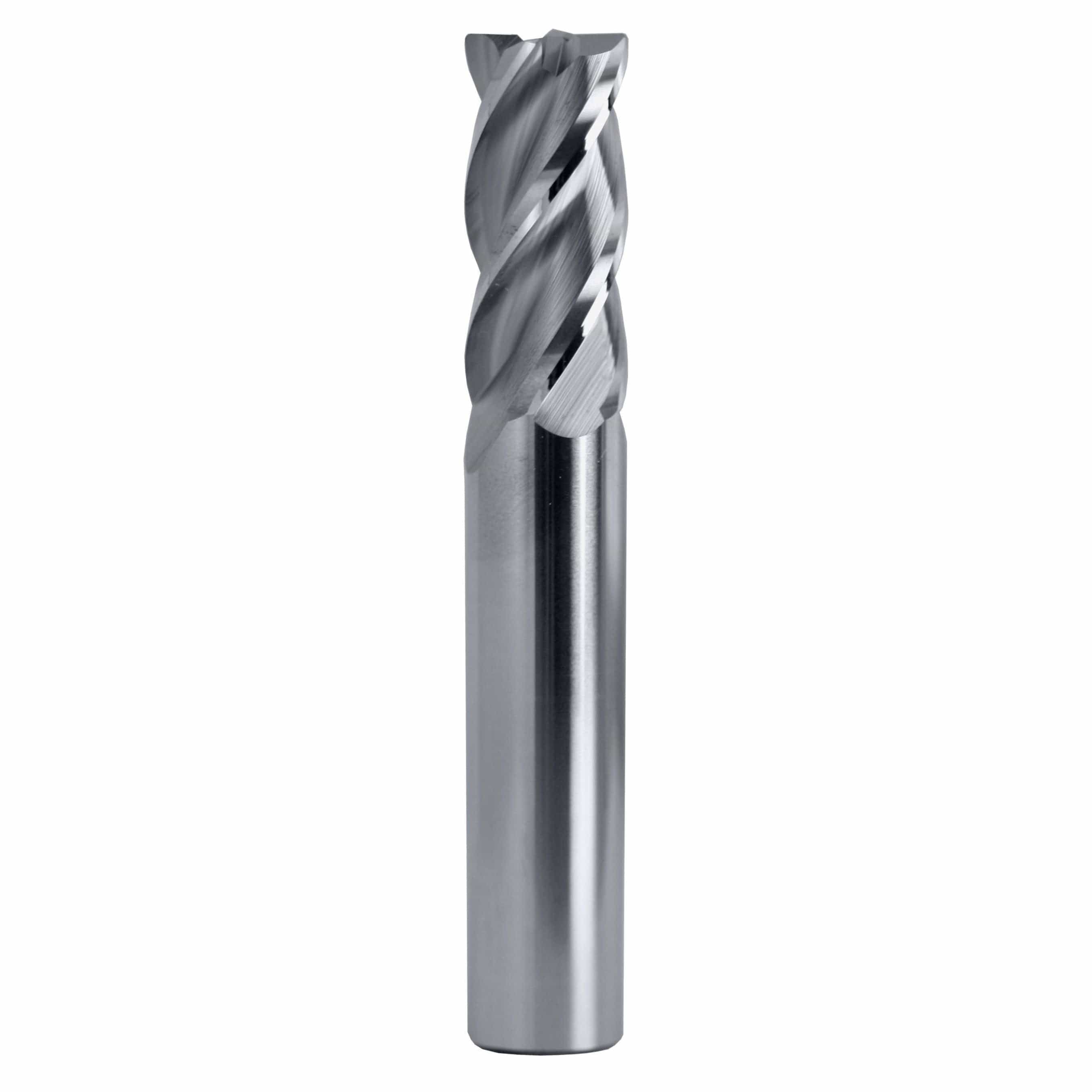 BEST CARBIDE Carbide Endmill Best Carbide 12mm 4 Flute Nano Coated Short Series Corner Radius End Mill – 12mm Shank, 0.5mm Radius