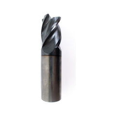 BEST CARBIDE Carbide Endmill Best Carbide HFC Variable Helix Nano coated 4-Flute End Mill 1" D x 4" O.A.L, Corner Radius