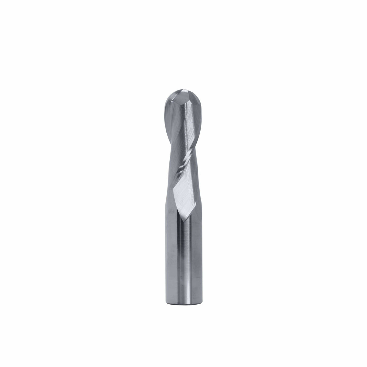BEST CARBIDE Carbide Endmill Best Carbide - Long Series Ball Nose Slot Drill 1" (2 Flute, Uncoated)