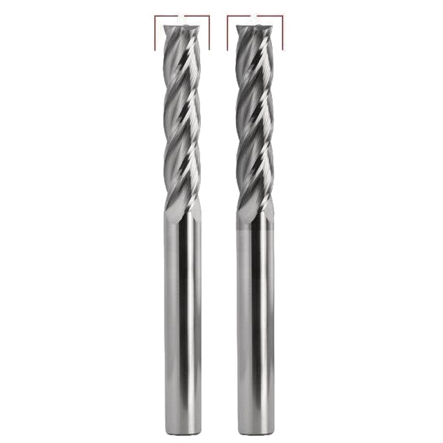 BEST CARBIDE Manufacturing Best Carbide 8mm 4 Flute Long Series Square End Mill  AlTiN Coated