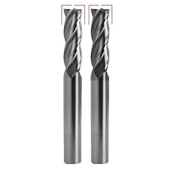 BEST CARBIDE Manufacturing Best Carbide Regular Length AITiN coated 4-Flute End Mill 11mm, Square End