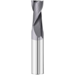 Best Carbide Regular Length AITiN coated 2-Flute End Mill 5/8", Square End - Twin Eagle Imports
