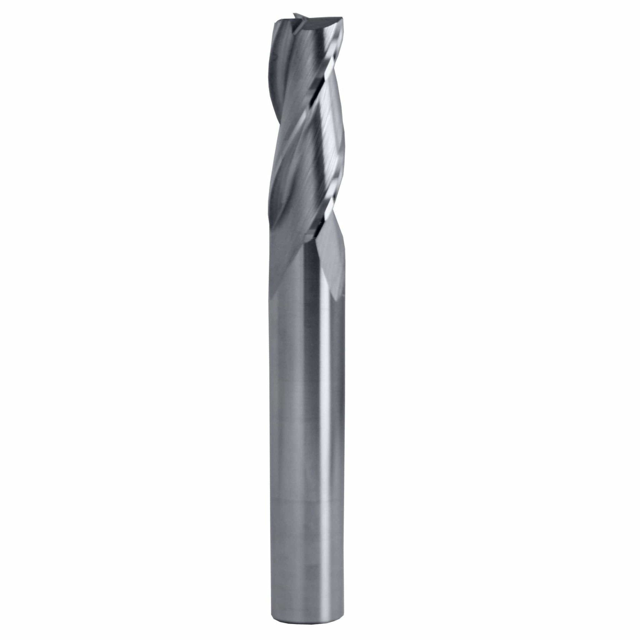 Best Carbide Regular Length AITiN coated 4-Flute End Mill 3mm, 0.2mm Corner Radius - Twin Eagle Imports