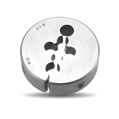 Bordo 24 x 3mm Metric Coarse 2" Chrome Button Die - Twin Eagle Imports