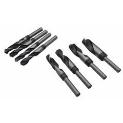 BORDO DRILLS Bordo 14 to 25mm 8 Piece 1/2" Reduced Shank Drill Set | HSS Twist Drills