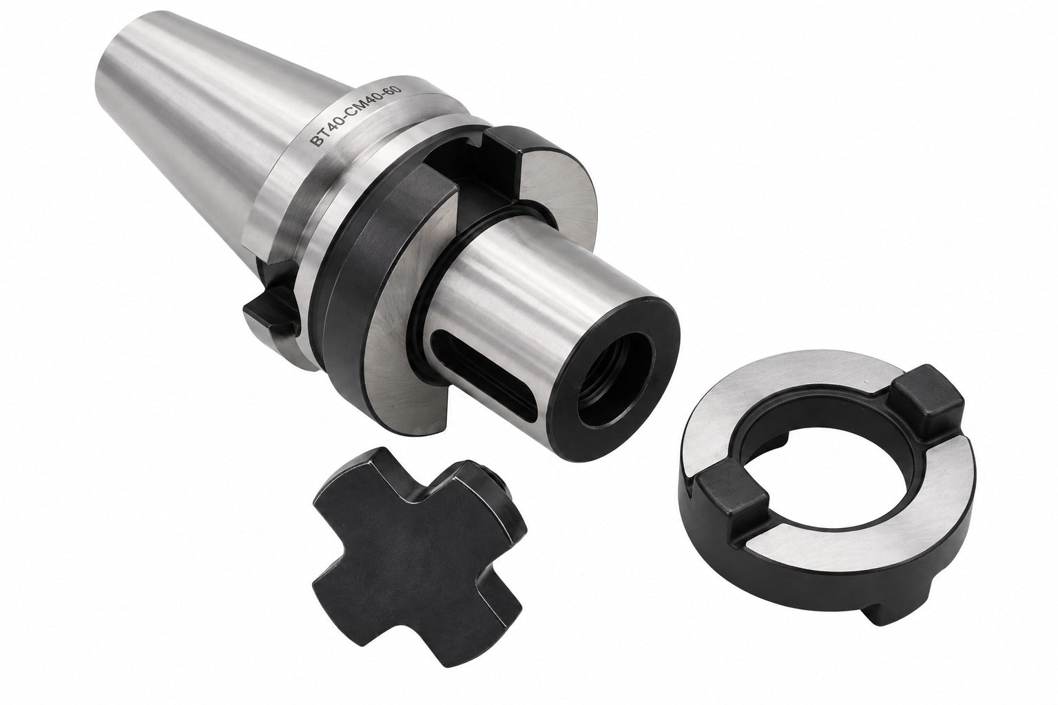 BT40 Shell Mill Arbor 40mm with M16 Drawbar Thread - Twin Eagle Imports