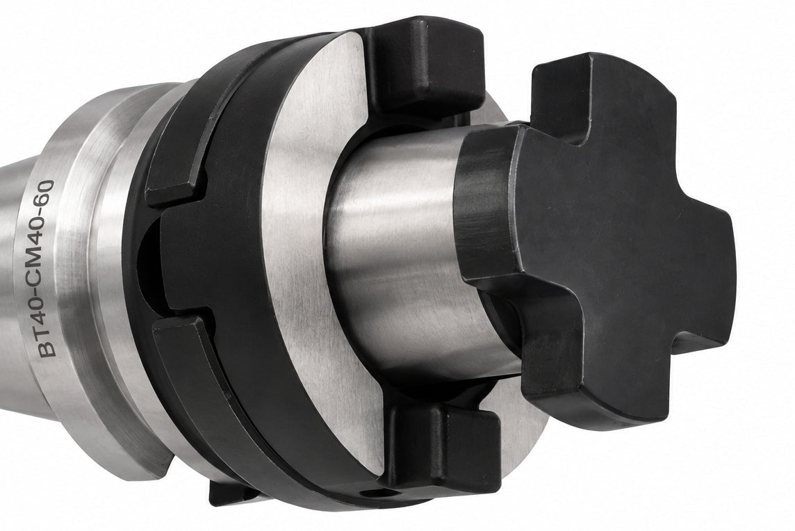 BT40 Shell Mill Arbor 40mm with M16 Drawbar Thread - Twin Eagle Imports