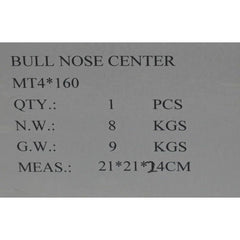 Bull Nose Pipe Centre MT4 x 160mm Heavy Duty Revolving Pipe Centre - Twin Eagle Imports