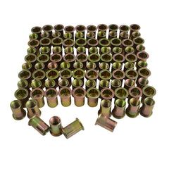 8/32 UNC Zinc Plated Steel Nutsert Rivet Nuts – Bulk Pack of 100