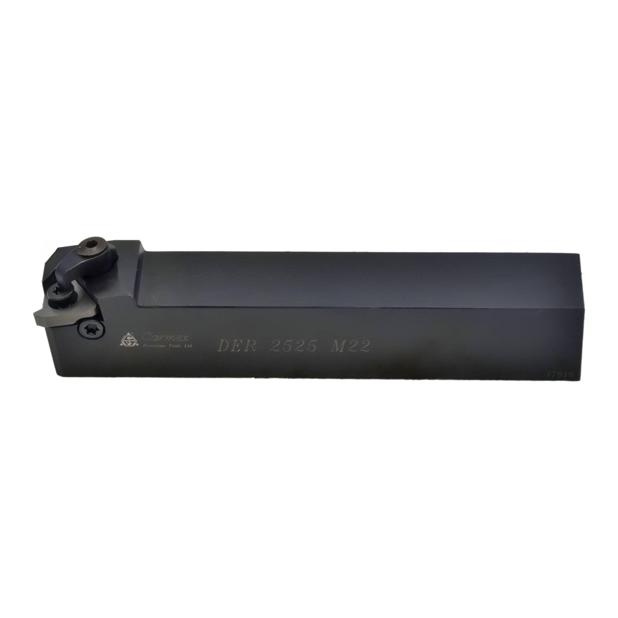 Carmex External Thread Turning Tool Holder DER 2525 M22 25mm Shank - Twin Eagle Imports