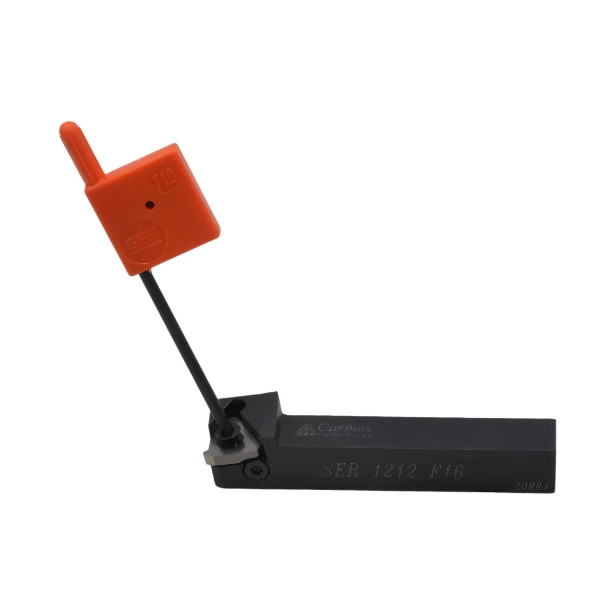 Carmex External Thread Turning Tool Holder SER 1212 F16 12mm Shank - Twin Eagle Imports