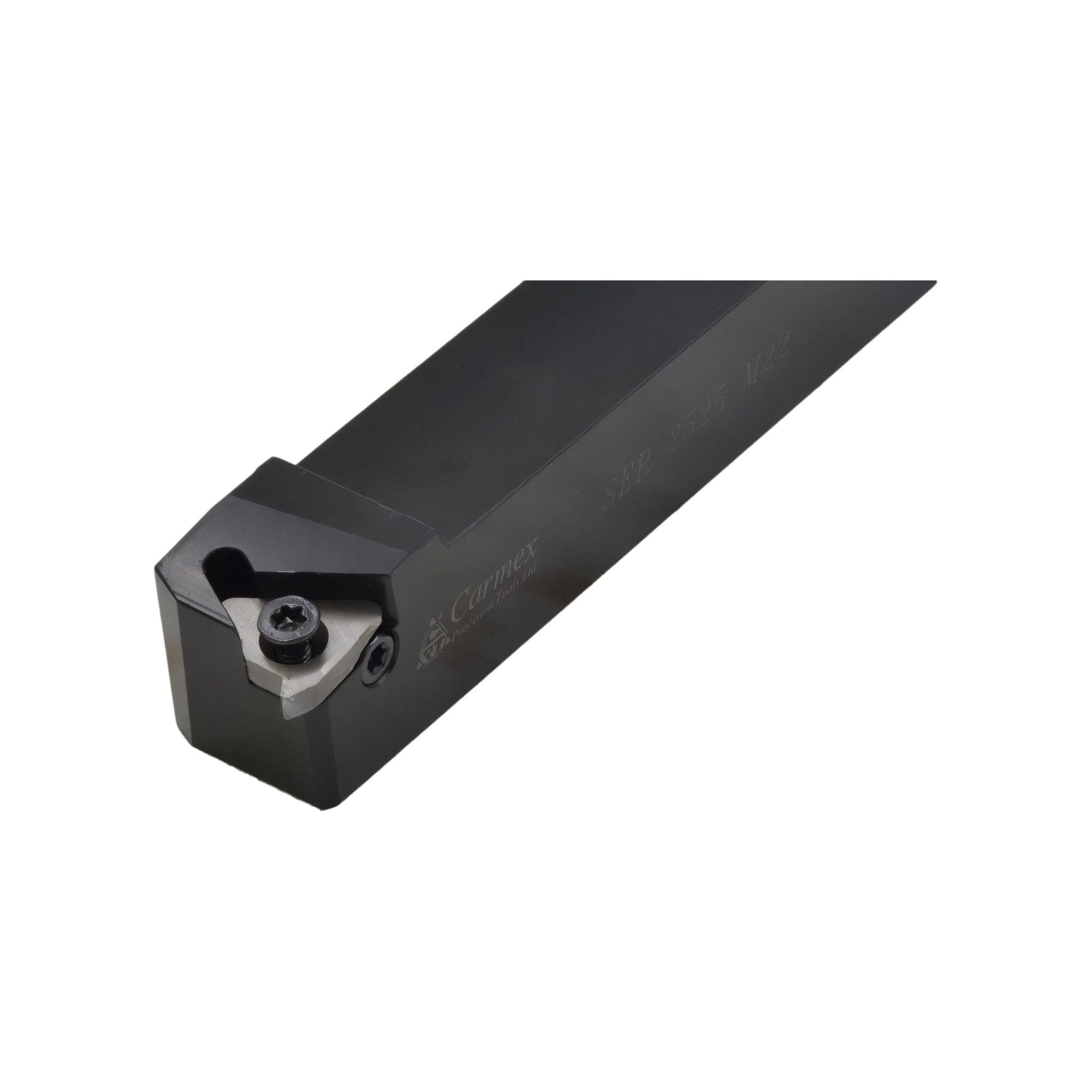 Carmex External Thread Turning Tool Holder SER 2525 M22 25mm Shank - Twin Eagle Imports