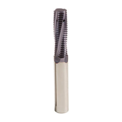 Carmex Mill Thread Solid Carbide 24 UN with internal coolant through flutes 14.3mm depth - Twin Eagle Imports