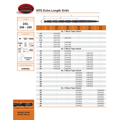Somta Series 245 – 30MM X 375 X 500 MTS EXTRA LENGTH DRILL