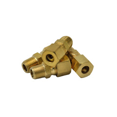 4pc Brass Compression Male Female Connector (T1/4xM1/8)