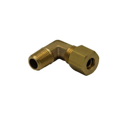 Brass Compression Union 90° Male Female Elbow (T1/4xM1/8)