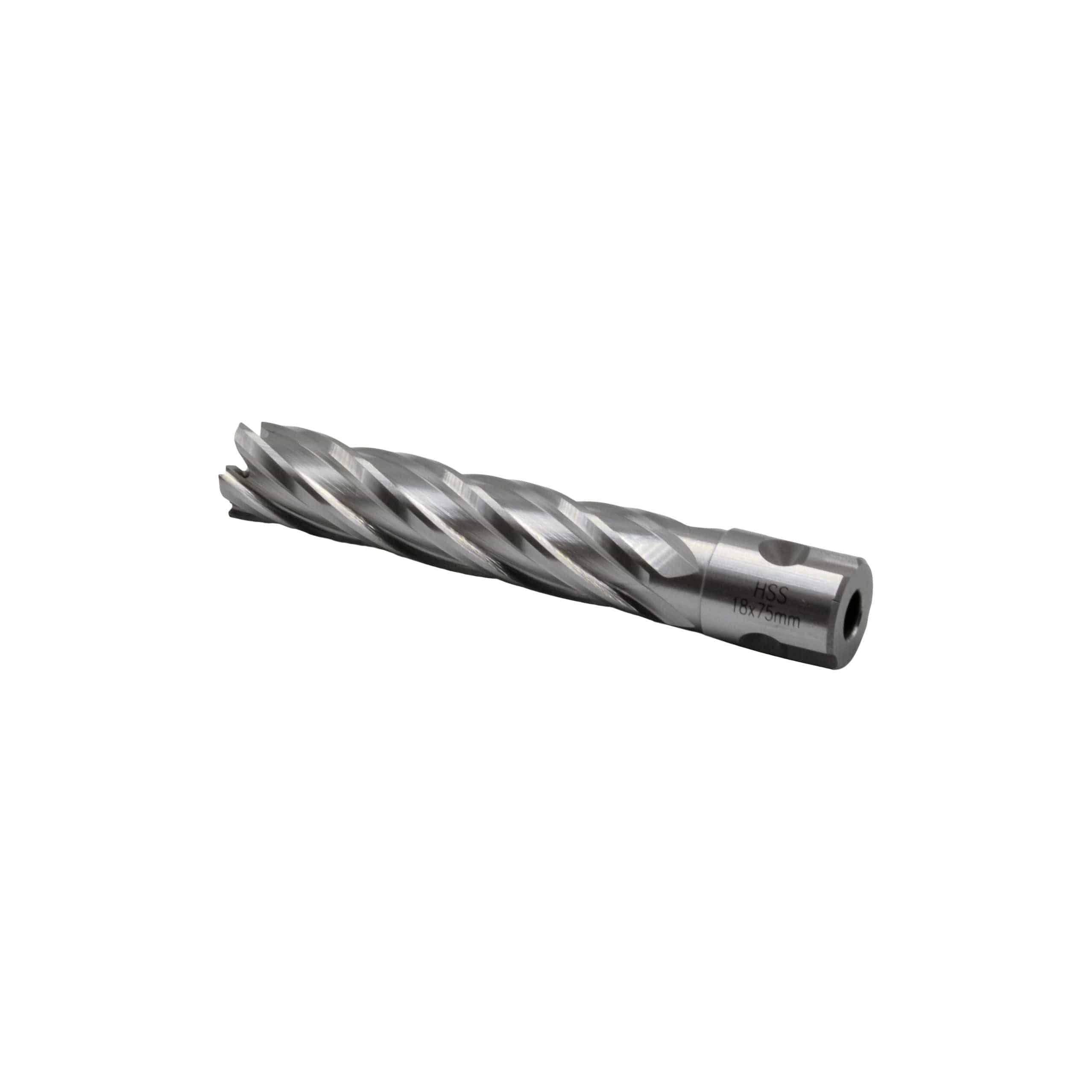 18 x 75mm D.O.C HSS Weldon Shank Annular Cutter | CH Tools