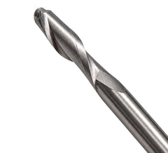 Kyocera SGS 43316 8mm 2 Flute Bright Uncoated Carbide Ball Nose End Mill