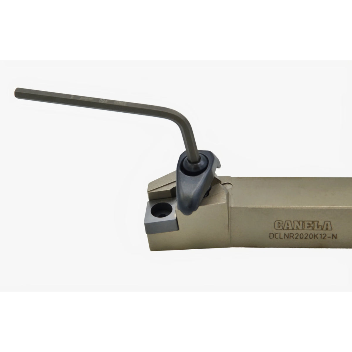 Canela DCLNR 2020 K12 – External Turning Toolholder (95° Dimple Lock, Left Hand)