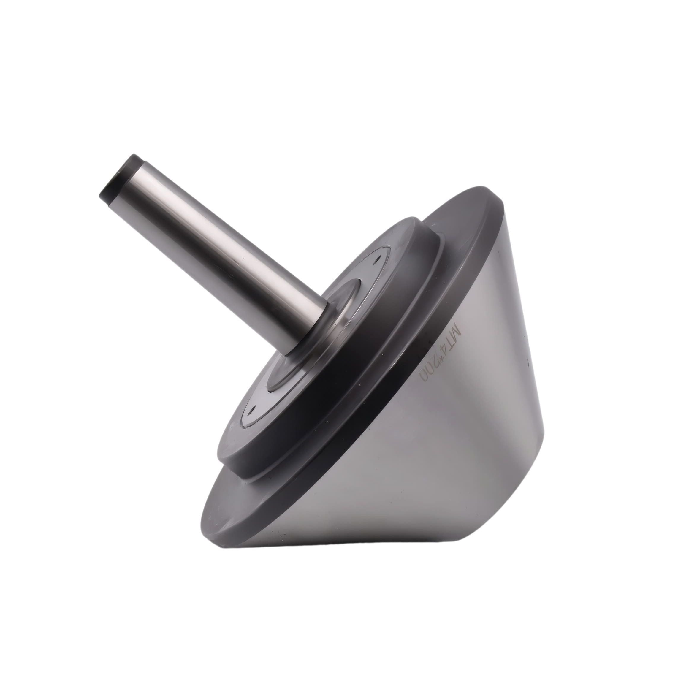 DAJIU ACCESSORIES Bull Nose Pipe Centre MT4 x 200mm Heavy Duty Revolving Pipe Centre
