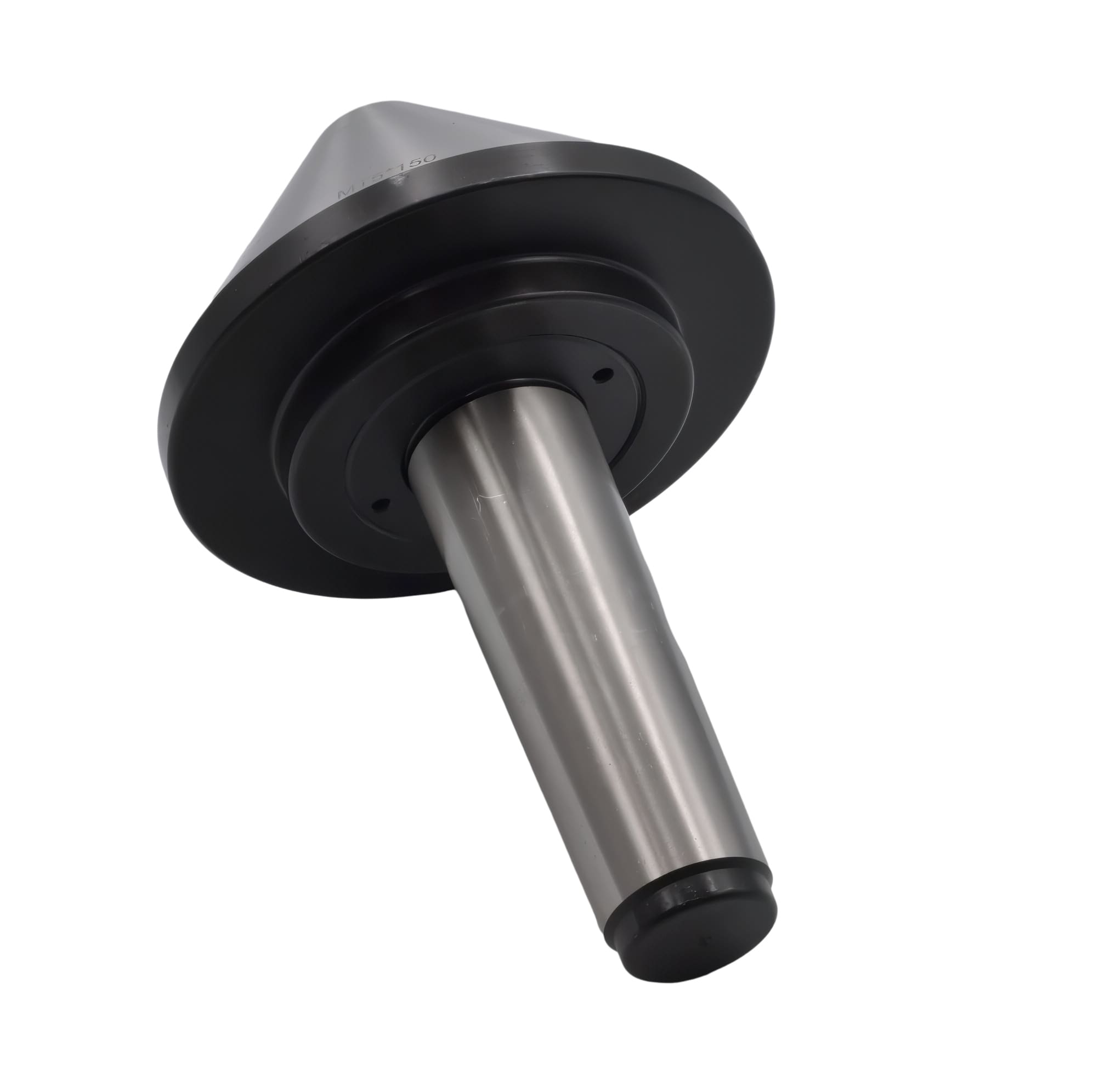 DAJIU ACCESSORIES Bull Nose Pipe Centre MT5 x 150mm Heavy Duty Revolving Pipe Centre