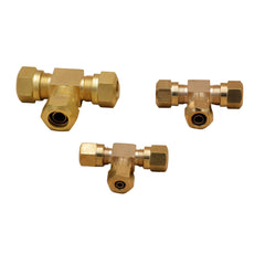 DOT Brass Connector 21pc DOT Nylon Tubing Union and 9pc DOT Union Tee