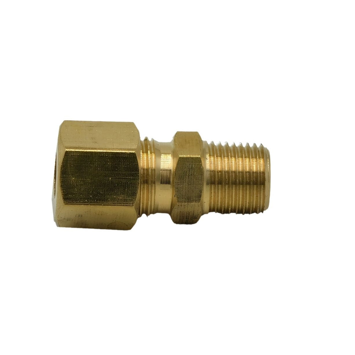DOT Brass Connector Brass Compression Male Female Connector (T1/4xM1/8)