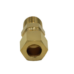 DOT Brass Connector Brass Compression Male Female Connector (T3/8xM1/4)