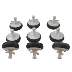 DRAINCHEM Expanding Plumbing Plug 9x Nylon Mechanical Pipe Test Plug Bung with 13mm Bypass 110mm to 130mm