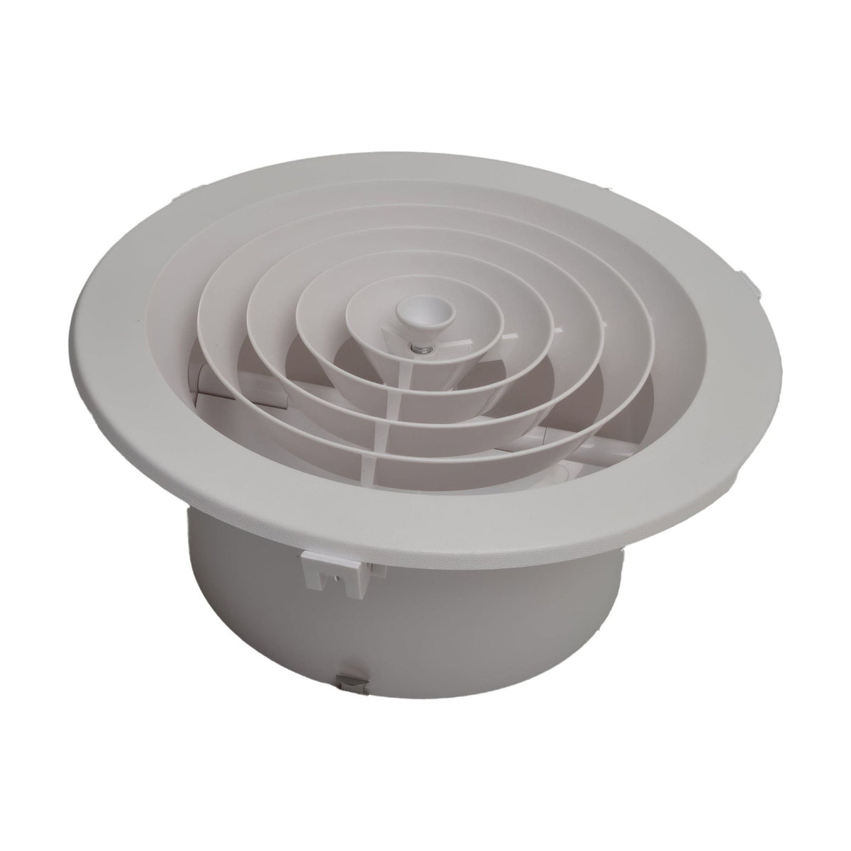 Ductsure PDJ200 Plastic Round Ceiling Vent Diffuser - Twin Eagle Imports