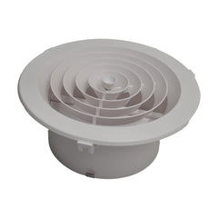 Ductsure PDJ200 Plastic Round Ceiling Vent Diffuser - Twin Eagle Imports
